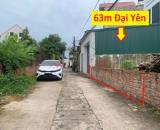 CHÍNH CHỦ BÁN LÔ ĐẤT 63M TẠI ĐẠI YÊN-CHƯƠNG MỸ-HÀ NỘI