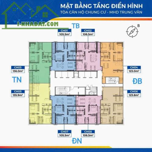 Căn chung cư MHD Trung Văn - Tố Hữu