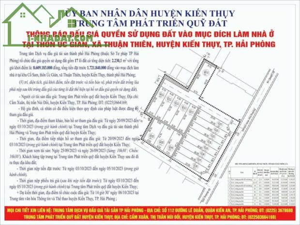 Bán đất Thuận Thiên - Kiến Thụy - Hải Phòng - 2