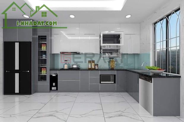 Bán nhà dân xây, ở ngay tại phố Huy Du, 2 thoáng, ô tô 5m, ngõ thông, 35m2, 7 tầng - 2