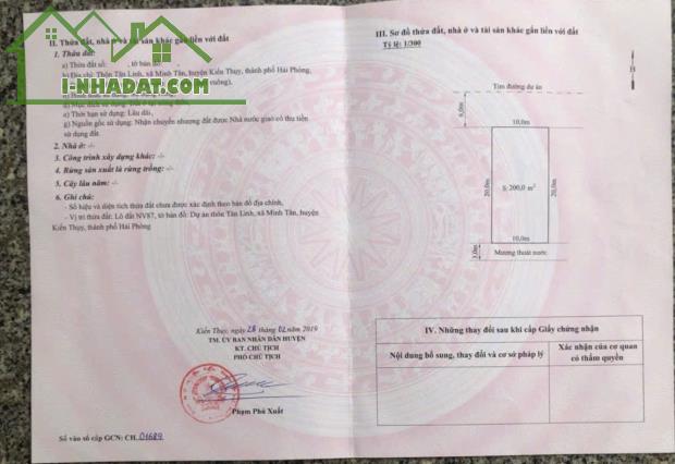 Bán đất Chung cư Tắc Giang - Kiến Thụy - Hải Phòng