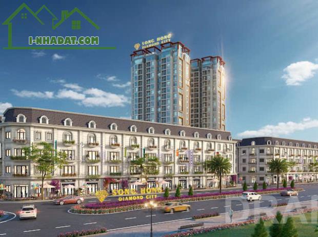 CĂN LIỀN KỀ SÔNG HỒNG DIAMOND CITY – HƯNG YÊN Vị trí vàng View siêu đẹp