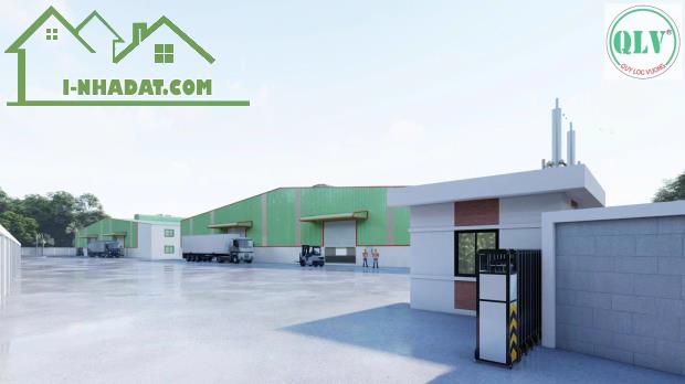 Cho thuê diện tích 33.408m2 dt xưởng 19.380m2 ở Tân Lập, Bắc Tân Uyên , BD