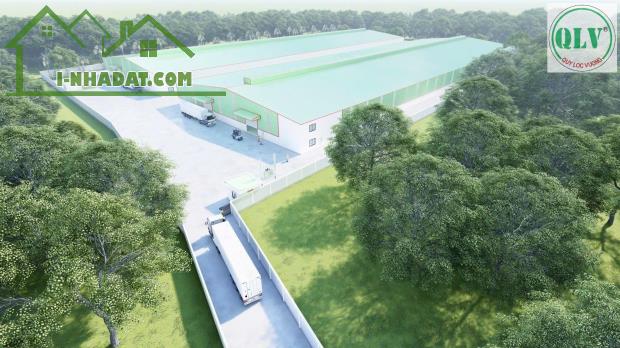 Cho thuê diện tích 33.408m2 dt xưởng 19.380m2 ở Tân Lập, Bắc Tân Uyên , BD - 1