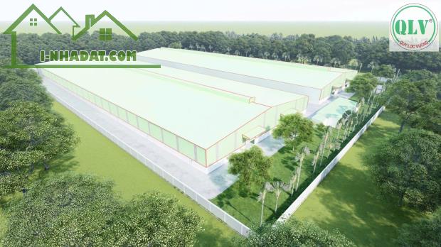 Cho thuê diện tích 33.408m2 dt xưởng 19.380m2 ở Tân Lập, Bắc Tân Uyên , BD - 3