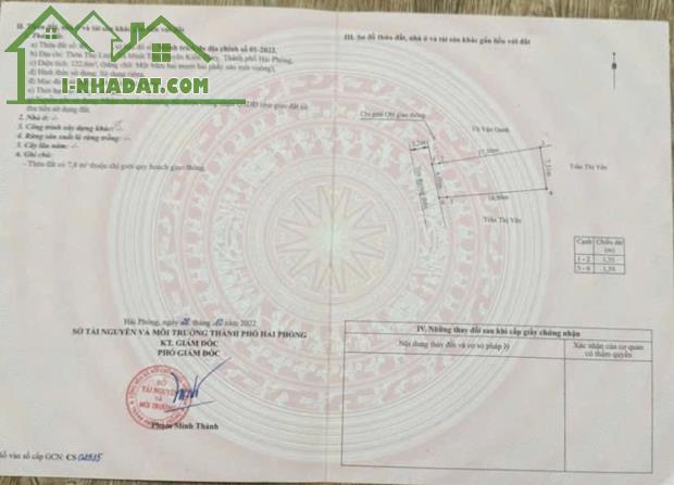 Bán đất Minh Tân - Kiến Thụy - Hải Phòng - 2