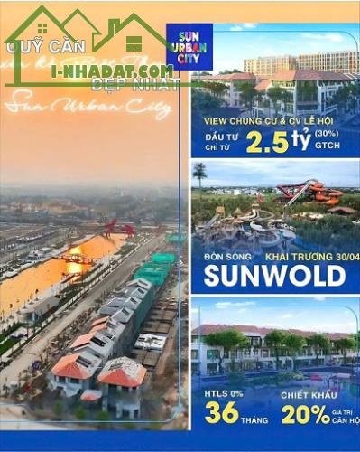 GIAO BÁN LIỀN KỀ & BIỆT THỰ SUN URBAN CITY HÀ NAM - 2