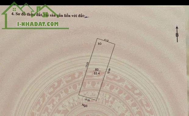 BÁN GẤP NHÀ PHÂN LÔ OTO TRÁNH PHỐ TÔN ĐỨC THẮNG ĐỐNG ĐA 55M 4 TẦNG NHỈNH 18 TỶ TL MẠNH - 3