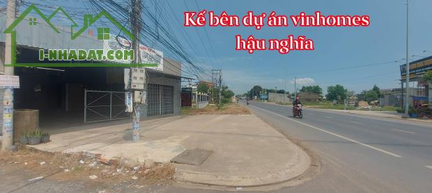 BÁN LÔ ĐẤT 1500M2- KẾ BÊN DỰ ÁN VINHOMES HẬU NGHĨA - GIÁ ĐẦU TƯ CHO ANH CHỊ - 4