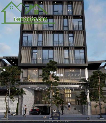 Building mặt phố trung tâm Ba Đình, sổ hồng 436m2, mặt tiền 10,5m, 9  tầng, 2 hầm, thu về