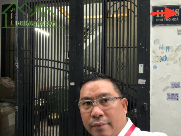 - BÁN NHÀ 3 TẦNG, PHÚ THỌ HÒA, TÂN PHÚ, 52 m2, NHỈNH 5 TỶ, KHU DÂN TRÍ CAO. - 1