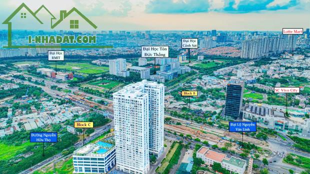 Bán GẤP căn 3PN 96m2 view Q1 tại Lavida Plus ngay Phú Mỹ Hưng, nhà thô giá 5,45 tỷ - 5