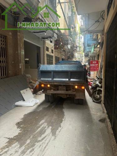 Phân lô ô tô qua nhà, mặt ngõ kinh doanh, Tây Sơn, Đống Đa, gần phố, ngõ thông, 32m x 5T, - 1