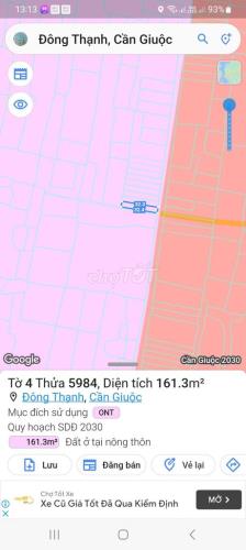 Cần bán đất Ấp Trung, Xã Đông Thạnh, Huyện Cần Giuộc, Long An