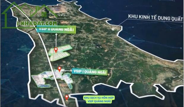 LÔ ĐẤT VÀNG TẠI VSIP QUẢNG NGÃI – VỊ TRÍ SIÊU TIỀM NĂNG NGAY QUỐC LỘ 1A - 1