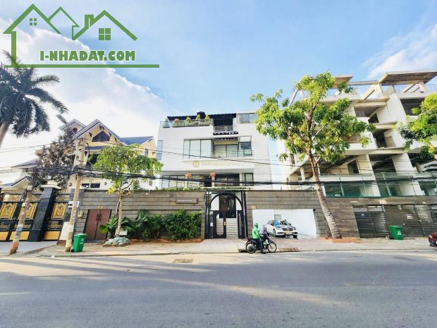 Bán Villa 1 Hầm 4 Tầng 382m2(20mx20m) Mặt Tiền Nguyễn Văn Hưởng,Thảo Điền-Giá 150 Tỷ TL - 2