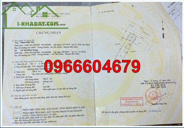 💥Bán nhà số 501 mặt tiền đường Nguyễn ảnh Thủ, khu phố 4 p.Hiệp Thành, Quận 12, HCM - 2