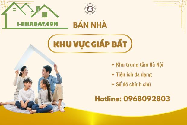 Bán Nhà Riêng Giáp Bát – Ô Tô Tránh – 4 Tầng – 4 Ngủ – Sổ Đỏ Chính Chủ