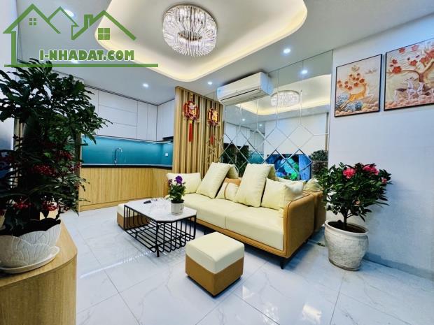 NHÀ KIM NGƯU XÂY MỚI NGÕ NÔNG - GIÁ : 6.35 TỶ - 4