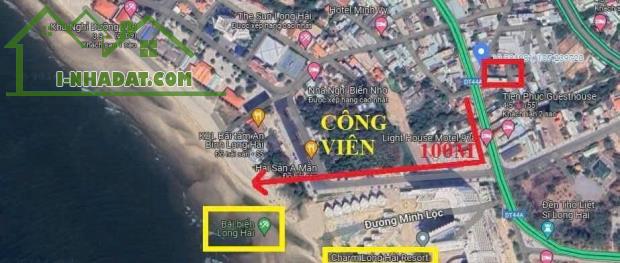 ✅Bán Đất Biển Long Hải -Long Đất, BRVT  Vị trí Đất nằm sát Charm Resort , 2 mặt tiền. - 1