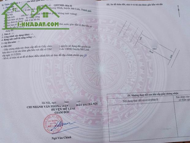 Đất đấu giá tổ 4 quang minh- gần khu công nghiệp- 0989726892 - 1
