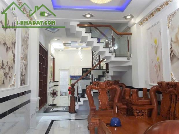 Nhà 4 Tầng (4x16) Đường 6m Hiệp Thành 45, Quận 12 Giá Rẻ hơn 5₫