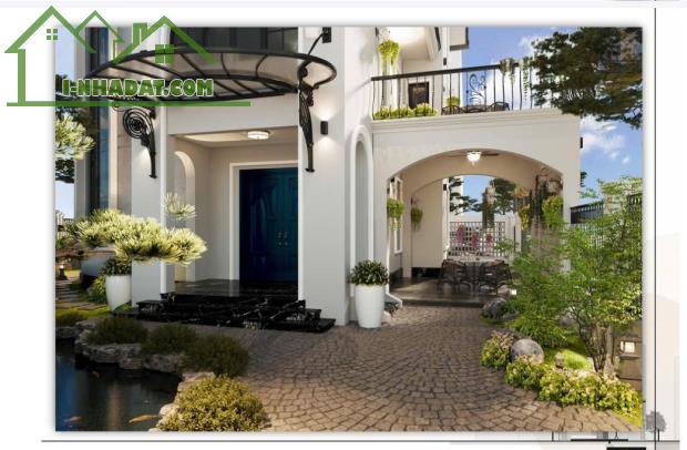 SIÊU BIỆT THỰ - LÀNG VIỆT KIỀU CHÂU ÂU, DT 256M, LÔ GÓC 3 MẶT THOÁNG, VỈA HÈ RỘNG CHẠY QU - 2