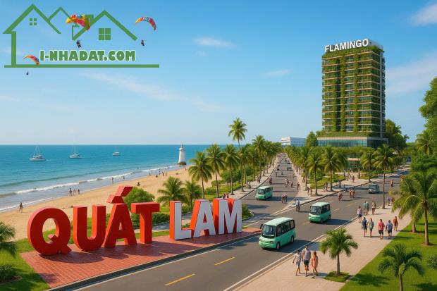 Bán đất biển Quất lâm 100m2, 5m mặt tiền, sát cạnh Flamingo - 2