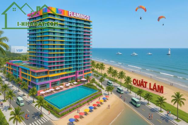 Bán đất biển Quất lâm 100m2, 5m mặt tiền, sát cạnh Flamingo - 3