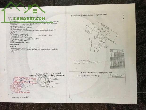 CHÍNH CHỦ CẦN BÁN nhà  Mặt Tiền Đường Nguyễn Đình Chiểu, Gần Đại Học Nha Trang - Khánh Hoà - 1