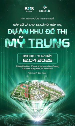 Sở Hữu Ngay Đất Nền Chính Chủ - KĐT STELLA NAM KHÁNH - NAM CƯỜNG ( KĐT MỸ TRUNG NAM ĐỊNH )