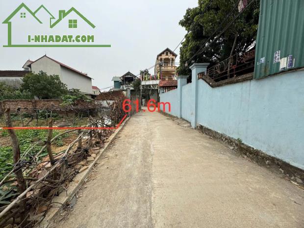 Hơn 1 tỷ có ngay mảnh tại Tốt Động - 
Chương Mỹ - Hà Nội.
- DT: 61,6 m2 mặt tiền 4. hậu 4. - 2