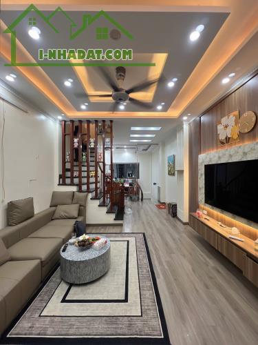 BÁN NHÀ 5 TẦNG NỘI THẤT ĐẸP, PHÂN LÔ ĐƯỜNG Ô TÔ THÔNG, KD VĂN PHÒNG, GẦN ĐỀN LỪ - HOANG MA