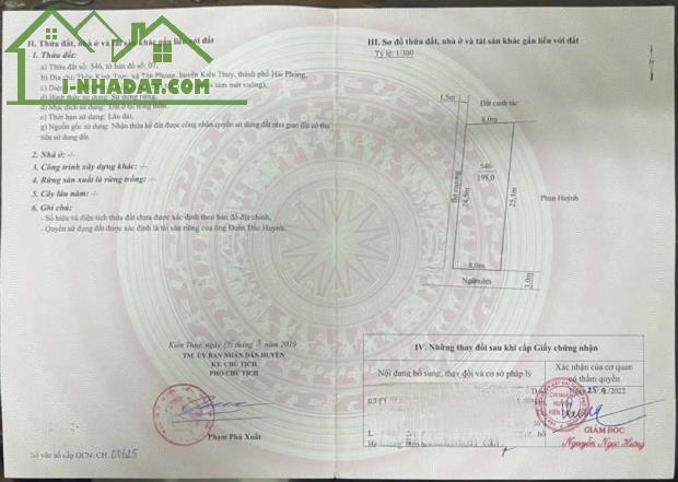 Bán đất Tân Phong - Kiến Thụy - Hải Phòng - 4