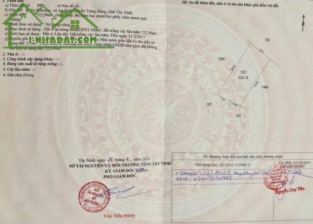 ❌❌ bà chị kẹt tiền cần ra đi gấp nhà xưởng 323m2 chỉ 500tr ở Trảng Bàng Tây Ninh - 1