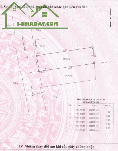 Bán đất hẻm xe tải 379/ Thống Nhất, P.11, Gò Vấp: 5 x 18, giá 8,88 tỷ
