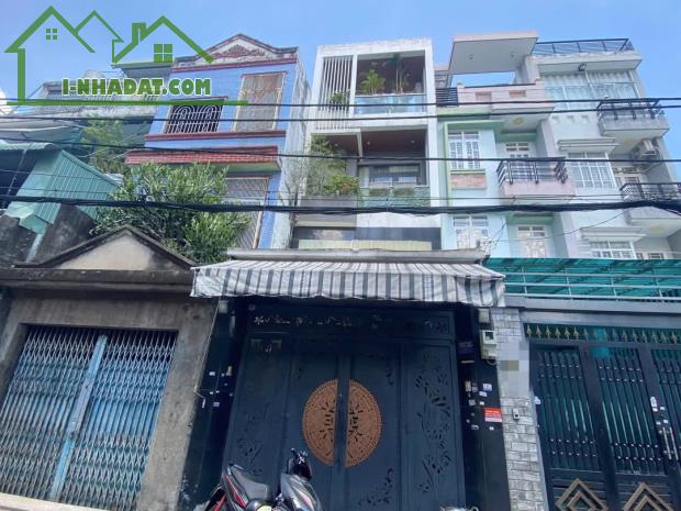 Bán nhà Hẻm xe tải nhựa 4 Tầng BTCT Thoại Ngọc Hầu Tân Phú 4,1mx21m chỉ 9 Tỷ TL - 1