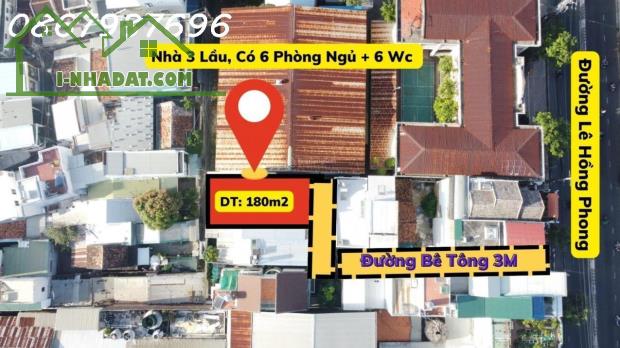 Bán Gấp Nhà 3 Tầng Hẻm Lê Hồng Phong, Nha Trang – 6PN – Giá Cực Tốt Chỉ 28 Triệu/m² - 2