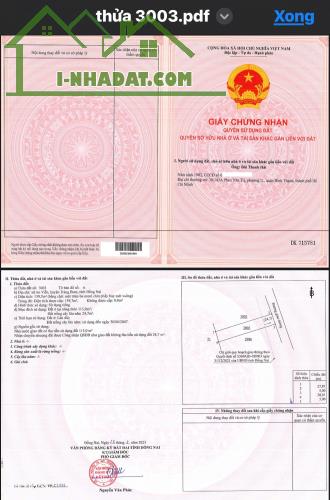 Mở Bán 46 nền đất ngay TT An Viễn, cách DT777 chỉ 50m. sổ hồng riêng, sang tên ngay. - 4