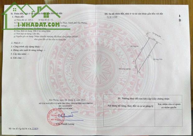 Bán đất Minh Tân - Kiến Thụy - Hải Phòng - 3