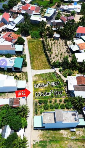 Đất thổ cư thuộc thôn phú Hậu xã suối hiệp diên  khánh 
dt 102m2, bán 918 tr lh: - 1
