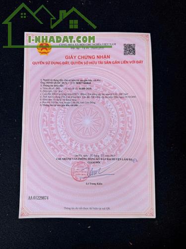 Bán đất đầu tư phân lô ngay mặt tiền đường QL27, Phú Sơn, Lâm Hà, Lâm Đồng. - 2