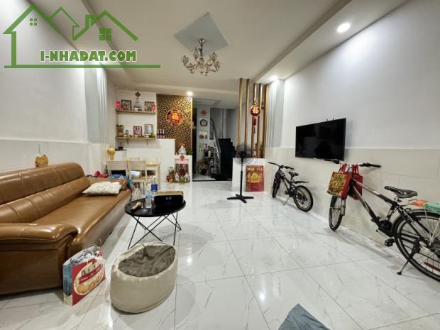DƯƠNG BÁ TRẠC P1 QUẬN 8 - 53M2 - NGANG 4,6M - MỚI ĐẸP Ở NGAY - 2 TẦNG 2PN - CHỈ 4.79 TỶ