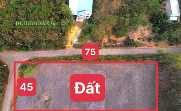 LÔ GÓC 2 MẶT TIỀN LỘ NHỰA 120M BÁM ĐƯỜNG (75 X 45 = 3.450m2) CHỈ 890TR