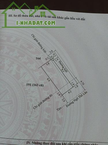 Bán nhà mặt tiền đường Ngô Thế Lân, phường Tây Lộc, TP Huế, chỉ 1,85 tỷ