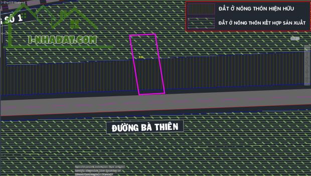 Bán nhà đường Bà Thiên - 2100m2 - 30x70 - 300m2 thổ cư - xã Nhuận Đức - Củ Chi - 4