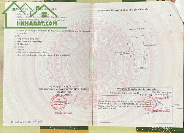 Chủ Gửi Bán Căn Nhà ở Đức Hòa Hạ ,Đức Hòa, Long An Gía 1ty250tr SHR - 3