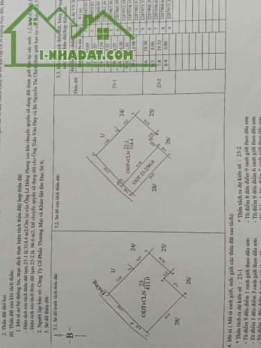 BÁN ĐẤT THỊ TRẤN ĐẠI NGHĨA – DIỆN TÍCH 96.6M - 2