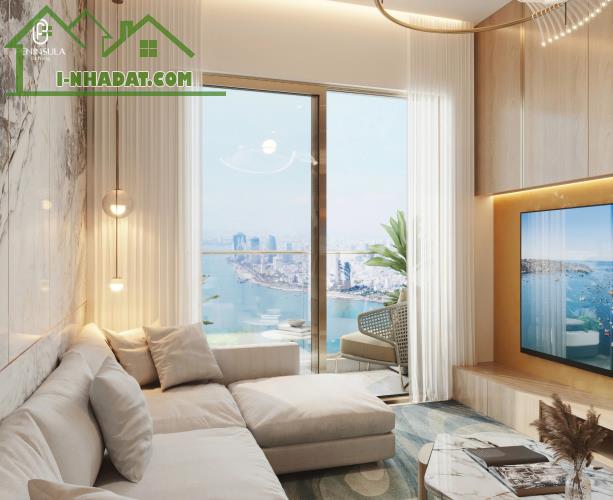 Cần bán căn hộ Peninsula Đà Nẵng 1PN - view sông Hàn và nội khu - giá xuất ngoại giao - 1