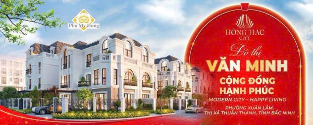 BÁO GIÁ SHOPHOUSE 2 MẶT TIỀN TẠI DỰ ÁN HỒNG HẠC CITY BẮC NINH